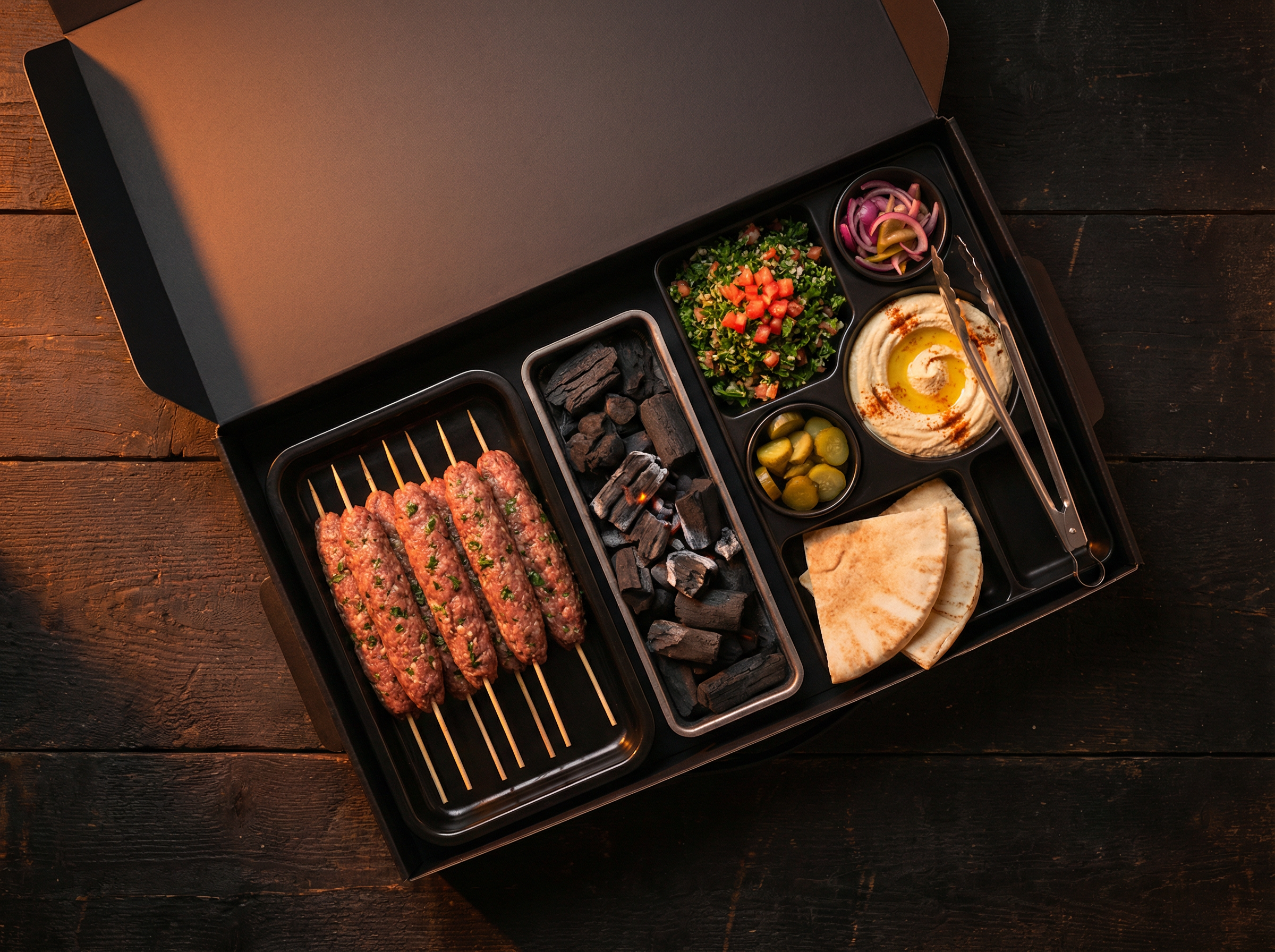 2x Kafta Skewers